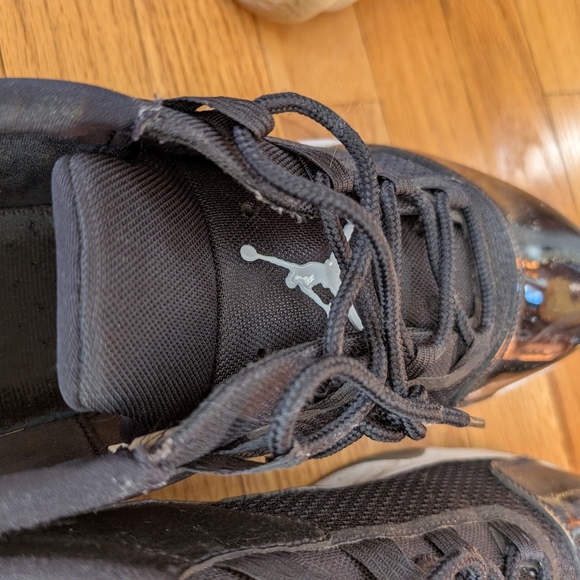 Nike Black White Air Jordan 11 CMFT Low Sneakers - Picture 14 of 15